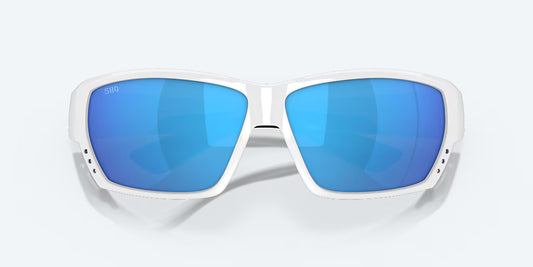GAFAS DE SOL COSTA DEL MAR TUNA ALLEY WHITE - Blue Mirror 580 G