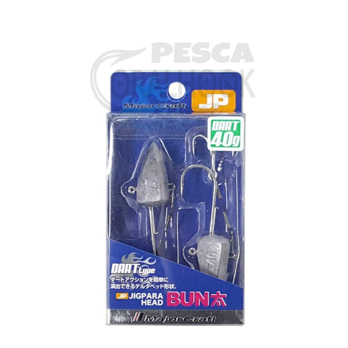 JIGPARA HEAD DART de 2 a 40GR