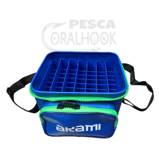 BOLSA PORTA SEÑUELOS/EGIS AKAMI HAKO EGI BAG 56 uds