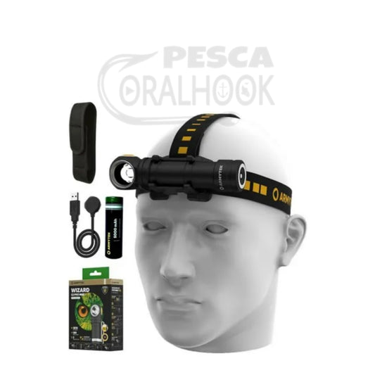 LINTERNA FRONTAL ARMYTEK WIZARD C2 PRO MAX LR 4150LM