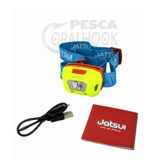LINTERNA FRONTAL JATSUI LED UV-LIGHT 6.5K