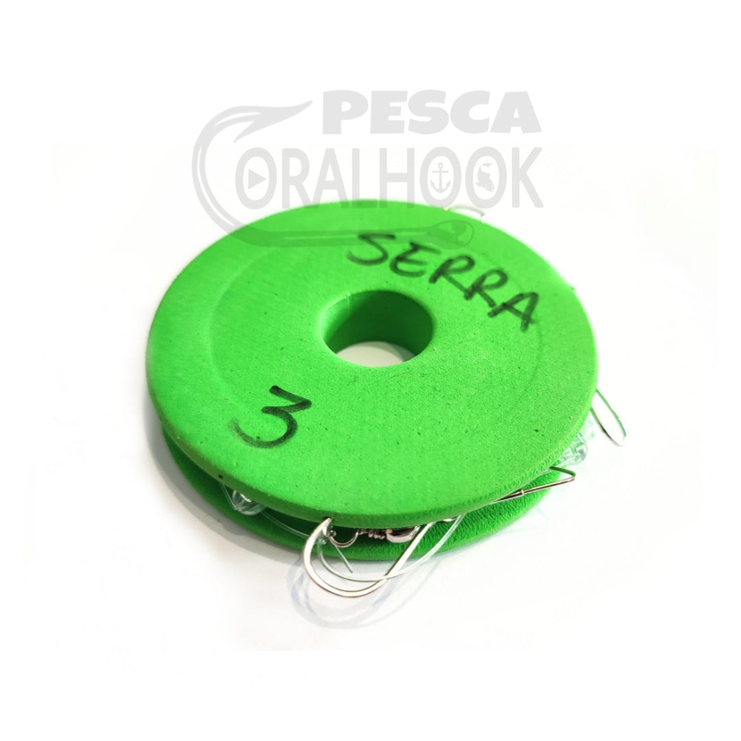 BAJO / PIE DE SERRA 4 ANZUELOS