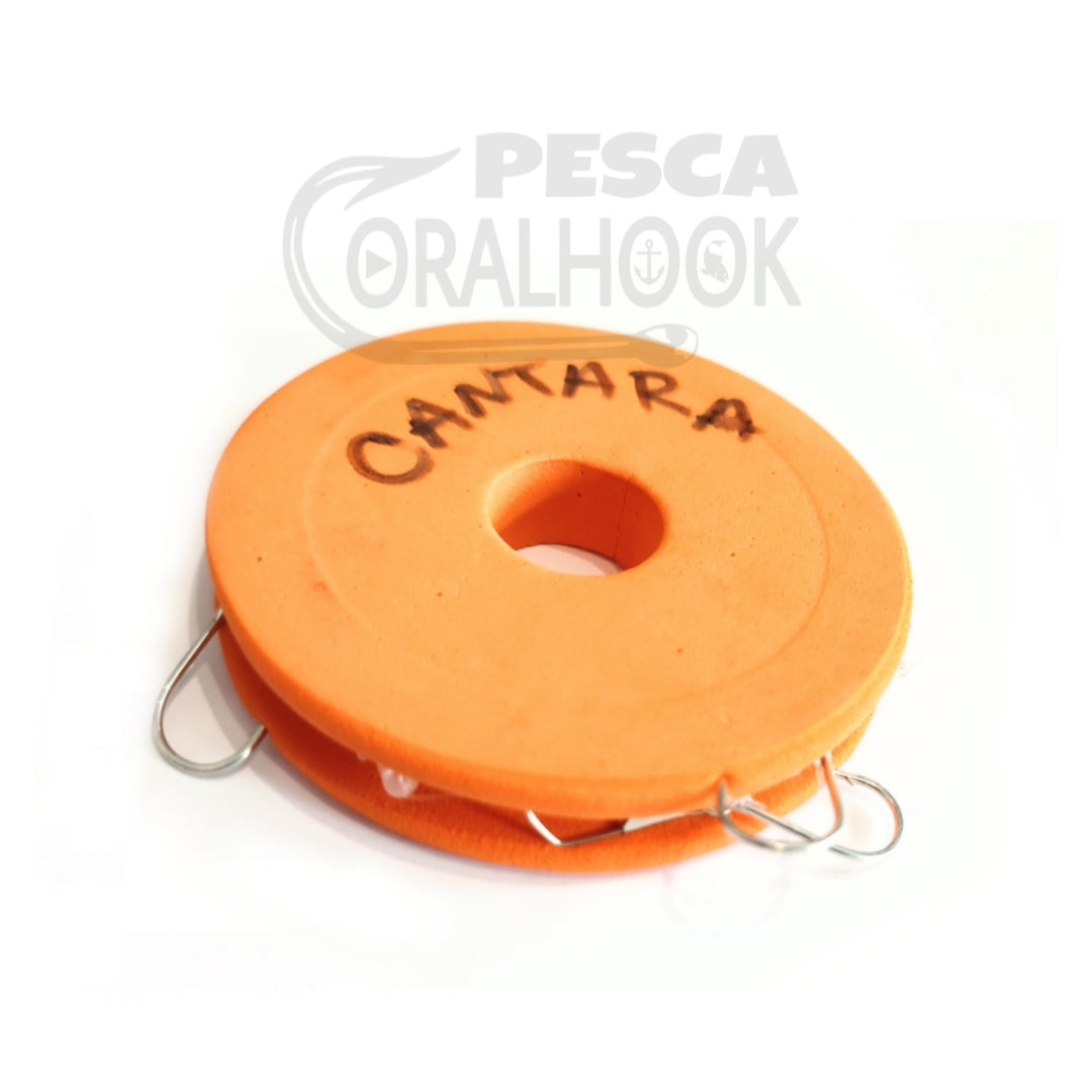 BAJO / PIE DE CANTARA (PEZ PLANO) 4 ANZUELOS