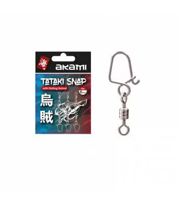 TATAKI SNAP WITH ROLLING SWIVEL AKAMI