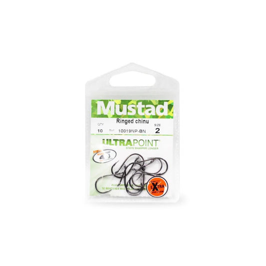 ANZUELO MUSTAD EYED CHINU - 10019NP-BN