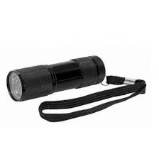 LINTERNA KALI KUNNAN MANO UV DARK LIGHT 9 LEDS (CARGA GLOW)