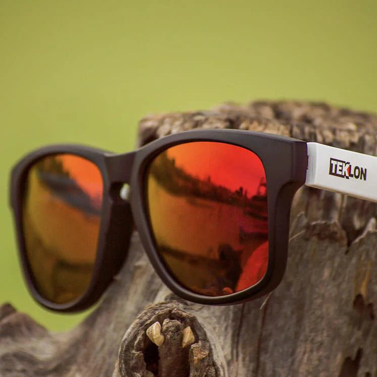 GAFAS DE SOL TEKLON POLARIZADAS ROJA / BLANCA