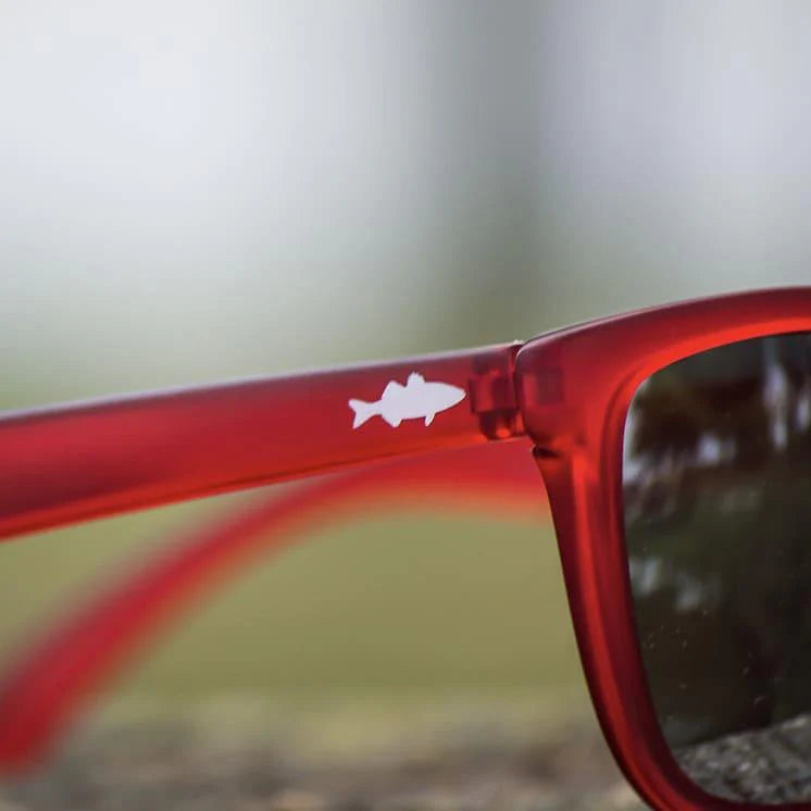 GAFAS DE SOL TEKLON POLARIZADAS ROJA / TRANSP.