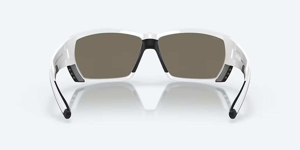 GAFAS DE SOL COSTA DEL MAR TUNA ALLEY WHITE - Blue Mirror 580 G