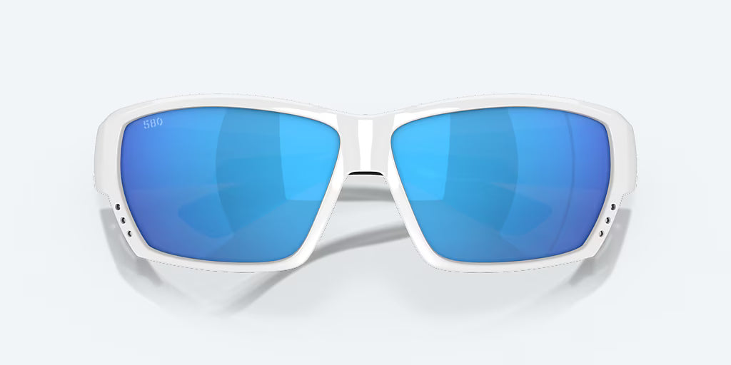 GAFAS DE SOL COSTA DEL MAR TUNA ALLEY WHITE - Blue Mirror 580 G