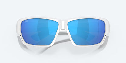 GAFAS DE SOL COSTA DEL MAR TUNA ALLEY WHITE - Blue Mirror 580 G
