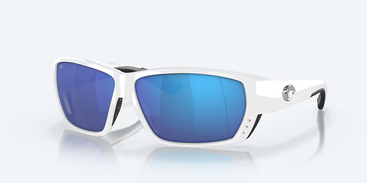 GAFAS DE SOL COSTA DEL MAR TUNA ALLEY WHITE - Blue Mirror 580 G