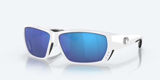 GAFAS DE SOL COSTA DEL MAR TUNA ALLEY WHITE - Blue Mirror 580 G