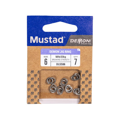 COMBO ANILLAS MONTADAS MUSTAD DEMON JIG RING - DLSS06