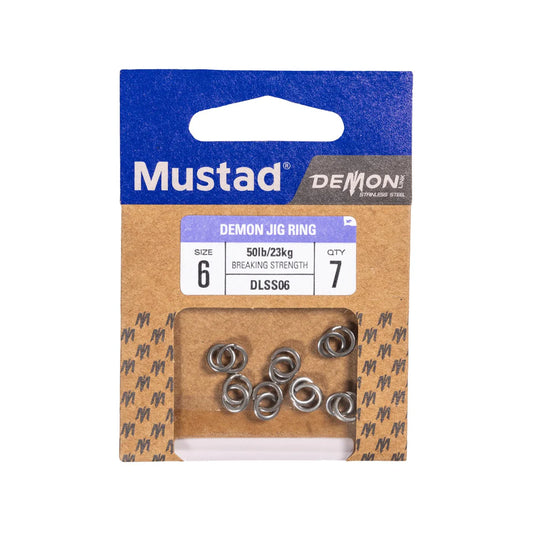 COMBO ANILLAS MONTADAS MUSTAD DEMON JIG RING - DLSS06