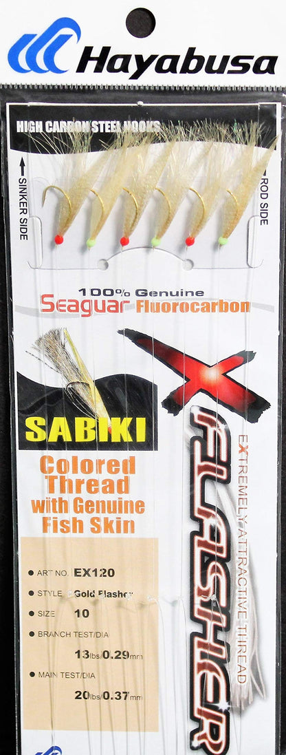 SABIKI / JURELERA HAYABUSA GOLD FLASHER EX120