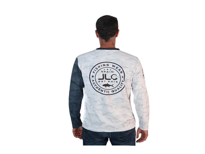 CAMISETA JLC MANGA LARGA BLANCA