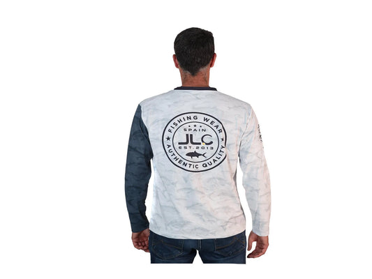 CAMISETA JLC MANGA LARGA BLANCA