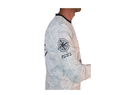 CAMISETA JLC MANGA LARGA BLANCA