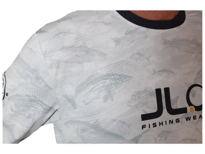 CAMISETA JLC MANGA LARGA BLANCA
