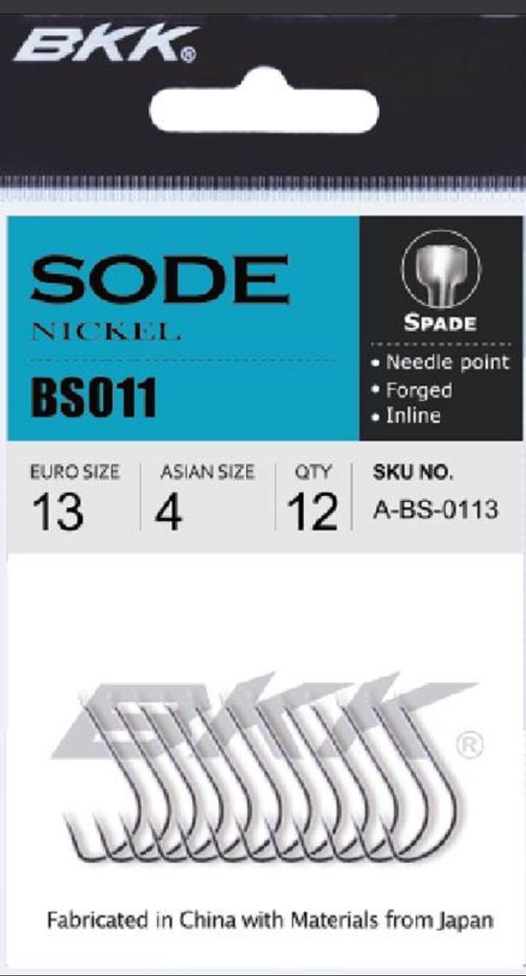 ANZUELO BKK SODE Nickel - BS011