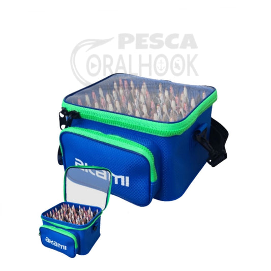 BOLSA PORTA SEÑUELOS/EGIS AKAMI HAKO EGI BAG 56 uds