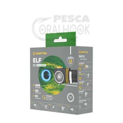 LINTERNA FRONTAL ARMYTEK ELF C1 1000LM