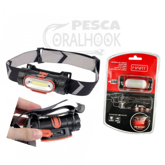 LINTERNA FRONTAL HART 300LM