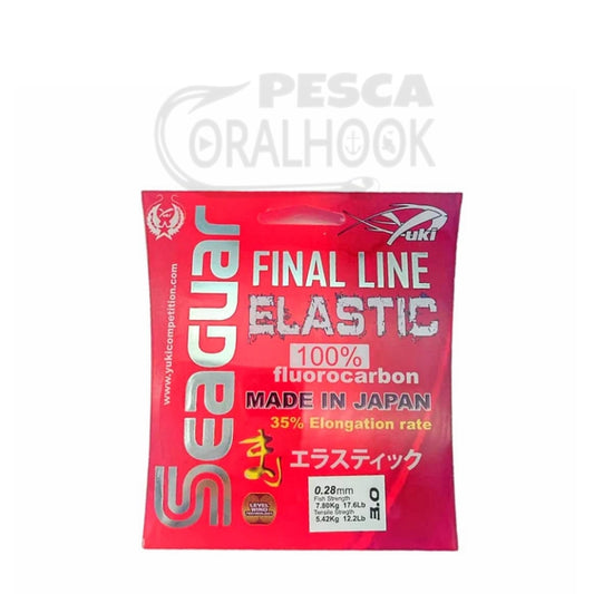 FLUOROCARBONO 100% SEAGUAR FINAL LINE ELASTIC 50M