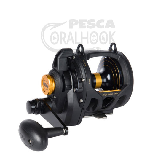 CARRETE PENN SQUALL 30 LEVER DRAG 2 SPEED (DERECHA)