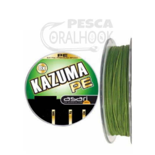 TRENZADO ASARI KAZUMA PE X8 VERDE 300M