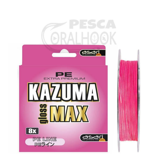 TRENZADO ASARI KAZUMA GLOSS MAX X8 ROSA 150M