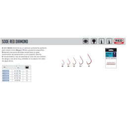 ANZUELO BKK SODE Red- BS012