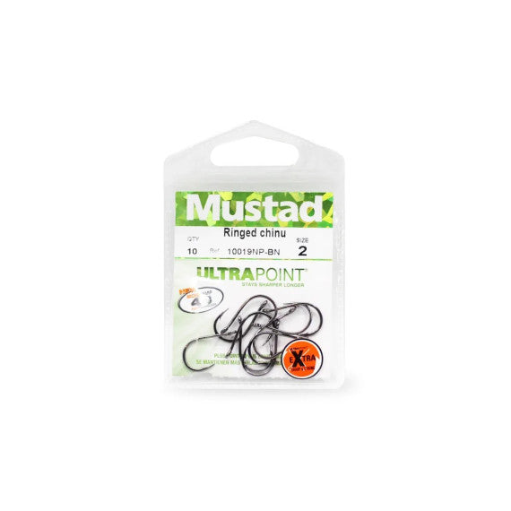 ANZUELO MUSTAD EYED CHINU - 10019NP-BN