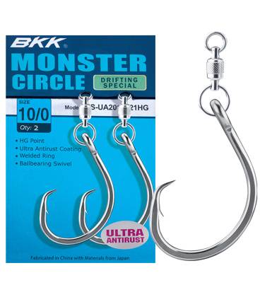 ANZUELO BKK MONSTER CIRCLE Drifting Special (con ROLLING)