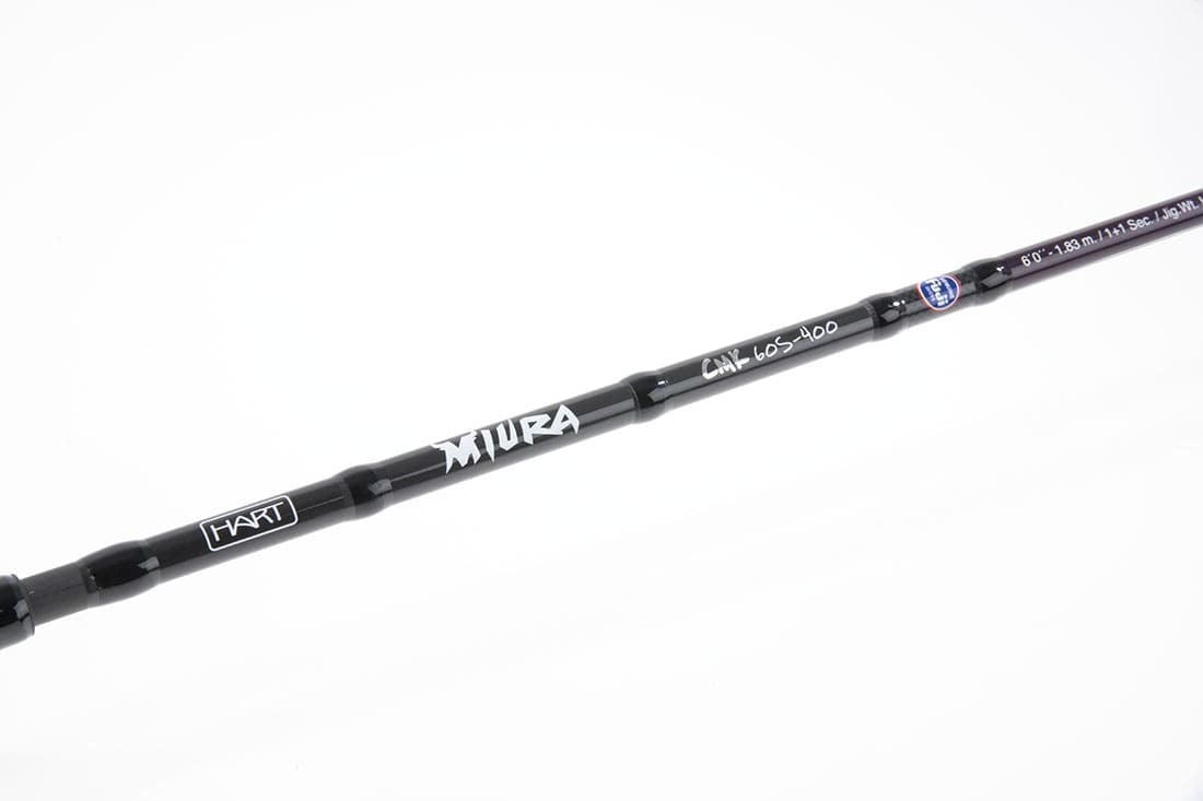 CAÑA HART MIURA CMK 60S 1.83M MAX. 400GR (2 TRAMOS)