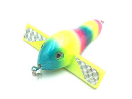 EXCITADOR MULTICOLOR TROLLING AIRPLANE 15CM