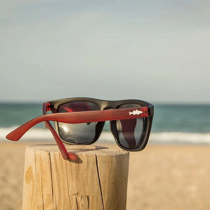 GAFAS DE SOL TEKLON POLARIZADAS NEGRA/ROJA