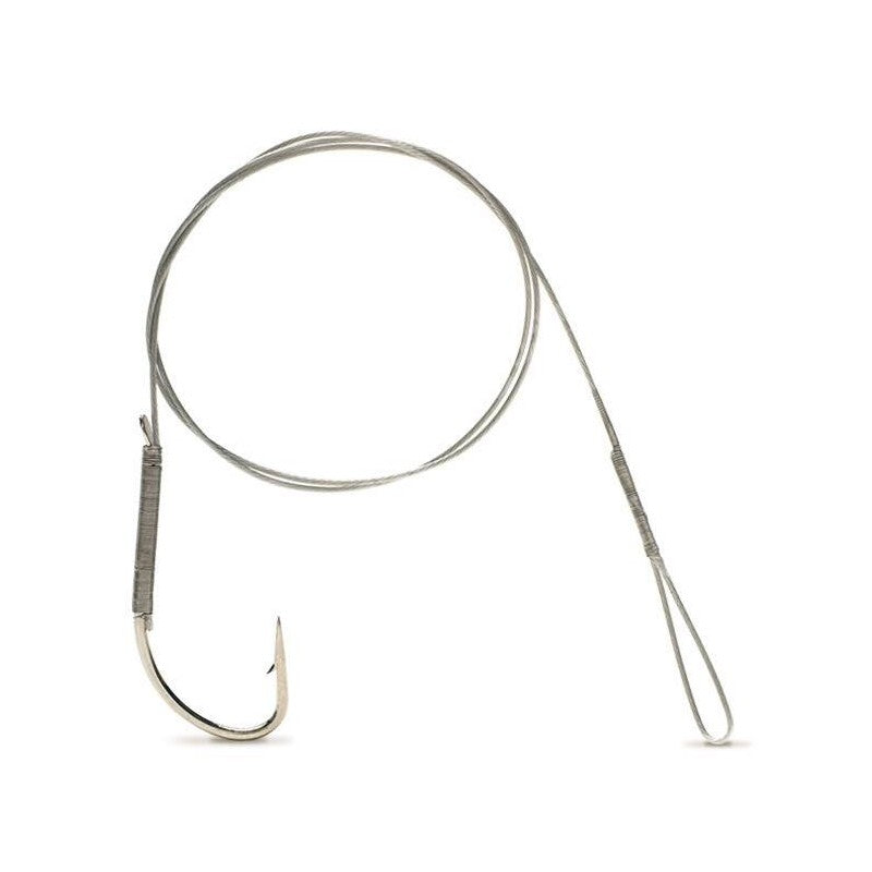 ANZUELO CON BAJO DE LÍNEA DE ACERO EVIA