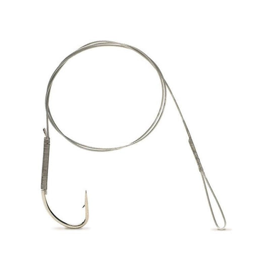 ANZUELO CON BAJO DE LÍNEA DE ACERO EVIA