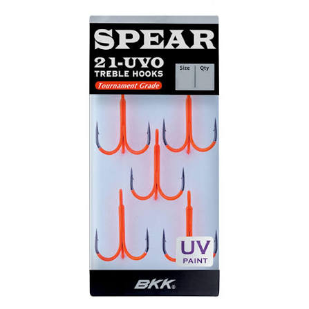 ANZUELO TRIPLE SPEAR 21-UVO BKK