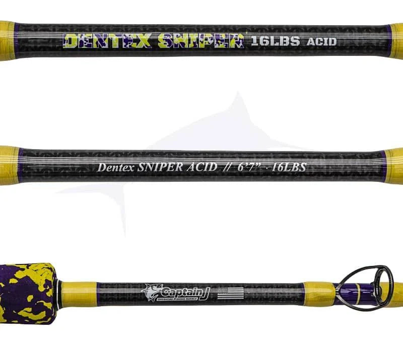 CAÑA CAPTAIN JAMES DENTEX SNIPER 6.7" 16LB