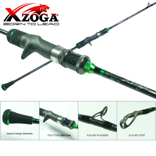 CAÑA XZOGA BLACK BUSTER BBZ-Ci6634 1.98M MAX.300GR